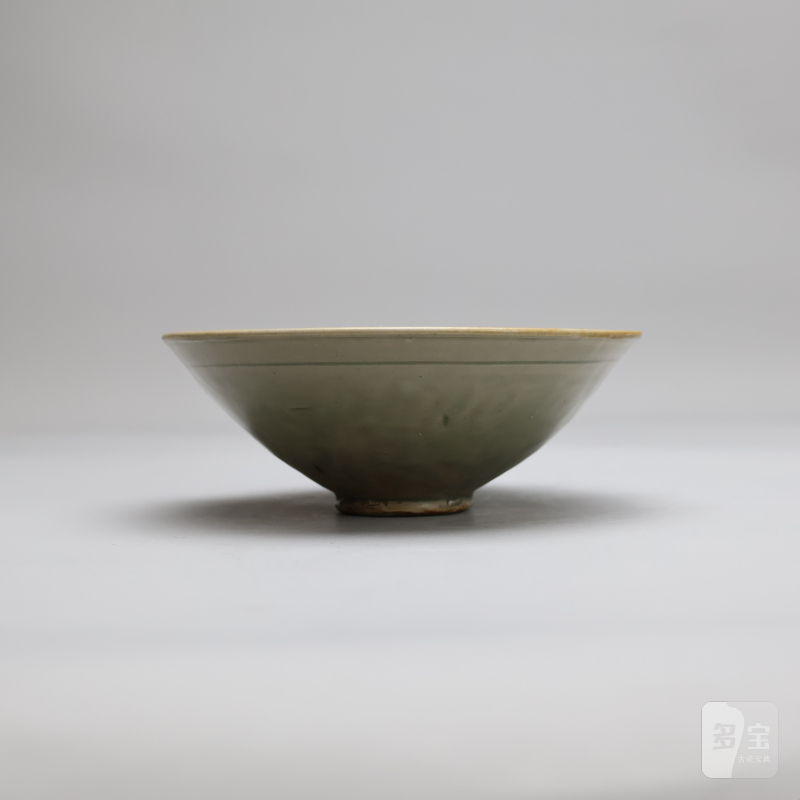 明代 青釉印花碗 - 图8